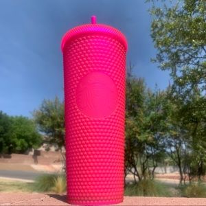 STARBUCKS Fall 2021 Hot Pink Tumbler